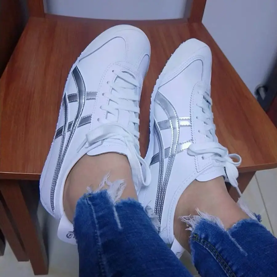 Giày Onitsuka Tiger Mexico 66 ‘Silver White’ 1183A497-100 - Ảnh 3