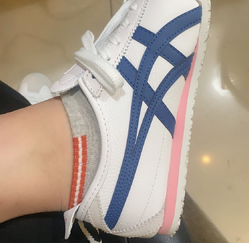 Giày Onitsuka Tiger Mexico 66 ‘White Blue’ 1182A078-104 - Ảnh 4