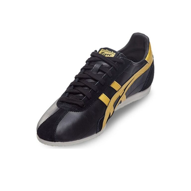 Giày Onitsuka Tiger Runspark ‘Black Gold’ D201L-001 - Ảnh 6