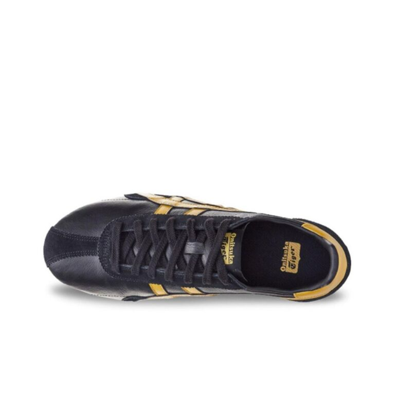 Giày Onitsuka Tiger Runspark ‘Black Gold’ D201L-001 - Ảnh 5