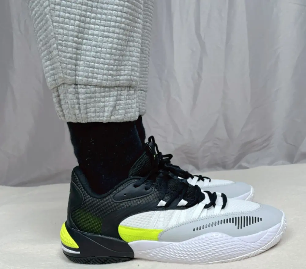 Giày Puma Court Rider ‘White Yellow Alert’ 376646-08 - Ảnh 3
