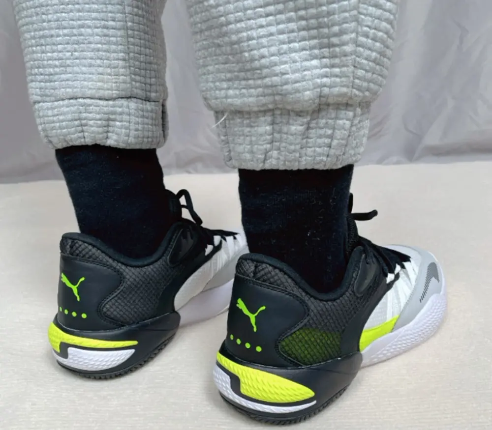 Giày Puma Court Rider ‘White Yellow Alert’ 376646-08 - Ảnh 4