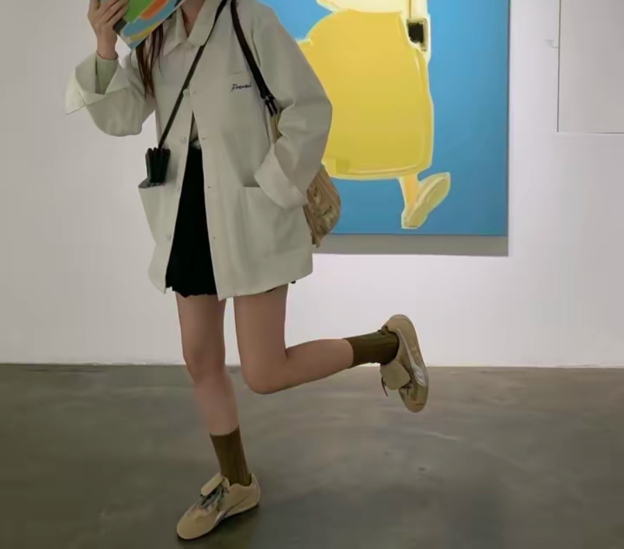 Giày Puma Speedcat Prairie x Open Yy ‘Tan Matte Silver’ 397397-02 - Ảnh 4