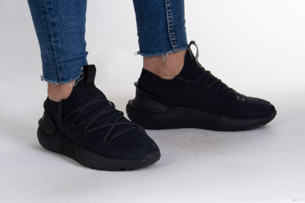 Giày Under Armour HOVR Phantom 3 ‘Triple Black’ 3025517-002 - Ảnh 5