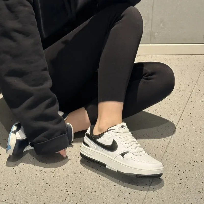 Giày Nike Gamma Force 'White Black' DX9176-100 - Ảnh 6