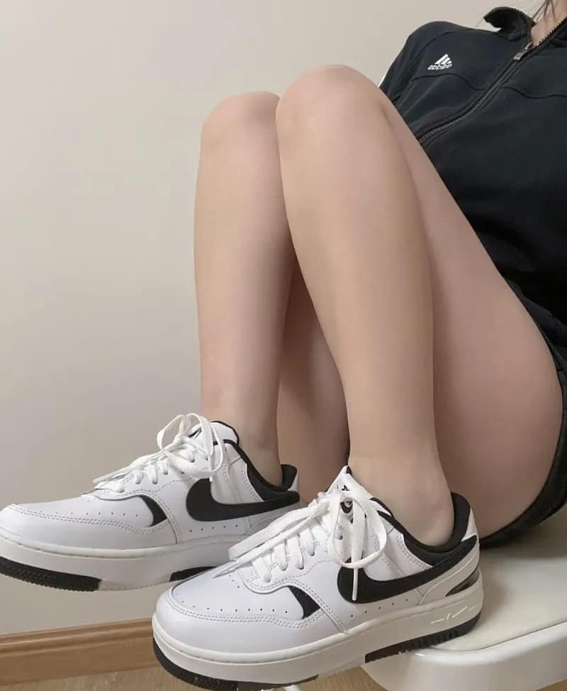 Giày Nike Gamma Force 'White Black' DX9176-100 - Ảnh 5