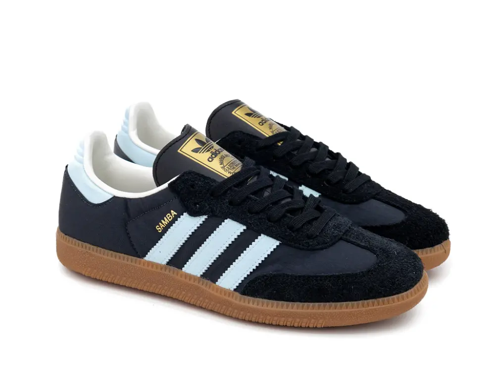 Giày Adidas Samba OG 'Carbon Almost Blue' ID0493 - Ảnh 6