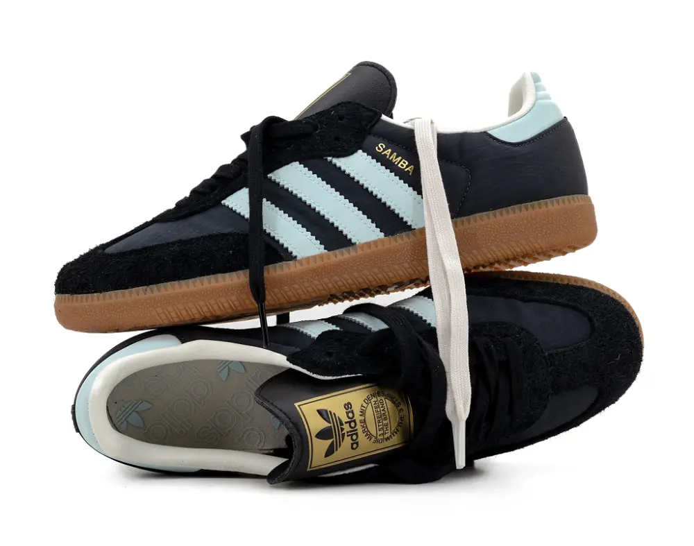 Giày Adidas Samba OG 'Carbon Almost Blue' ID0493 - Ảnh 7