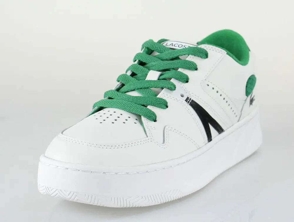 Giày Lacoste L005 222 SMA White Green 7-44SMA0117082 - Ảnh 4