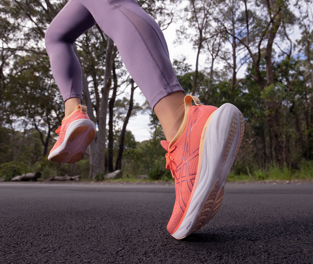 Giày Asics Gel-Nimbus 25 'Papaya Dusty Purple' 1012B356-700 - Ảnh 4