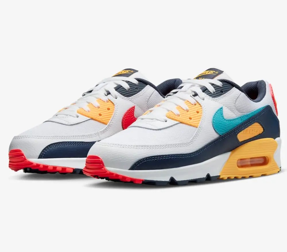 Giày Nike Air Max 90 '90's Neon Pack' HF4860-100 - Ảnh 3