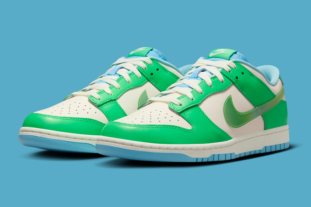 Giày Nike Dunk Low Retro Green Shock FZ4015-399 - Ảnh 5