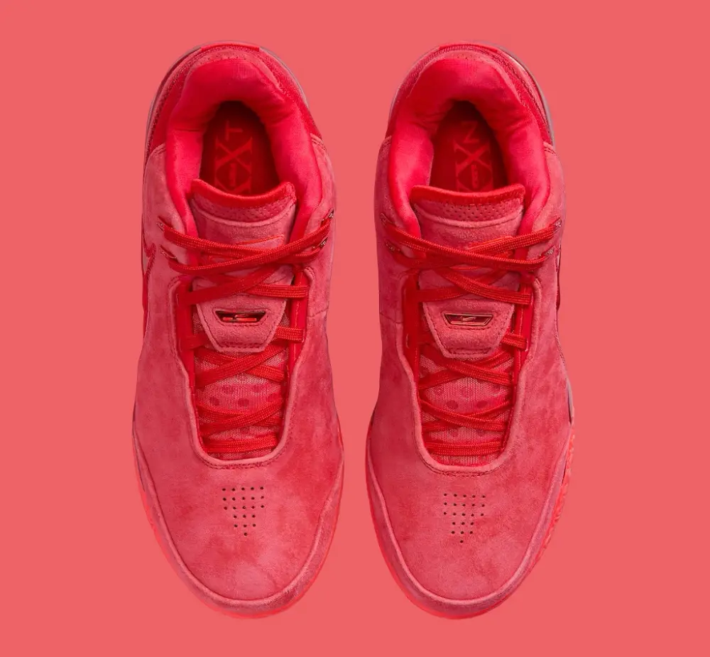 Giày Nike LeBron NXXT Gen AMPD 'Red Suede' FJ1566-600 - Ảnh 5