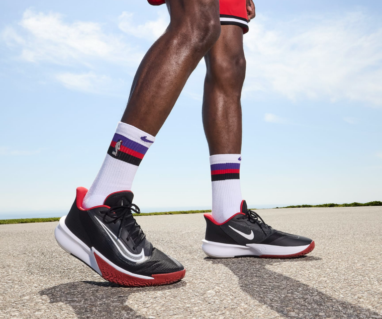 Giày Nike Precision 7 ‘Black Red’ FN4322-002 - Ảnh 6