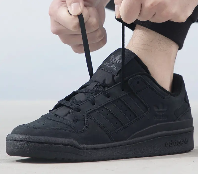 Giày Adidas Originals Forum Low Cl 'Black' ID0990 - Ảnh 5