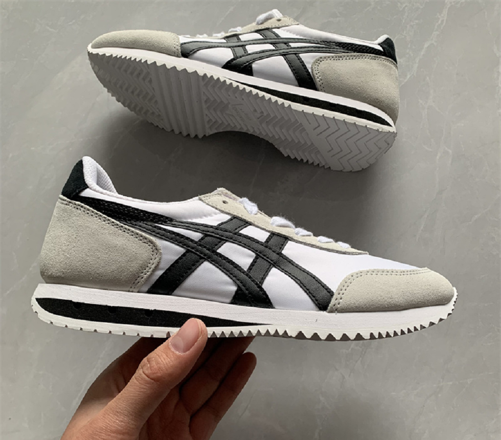 Giày Onitsuka Tiger New York 'White Black' 1183A205-101 - Ảnh 6
