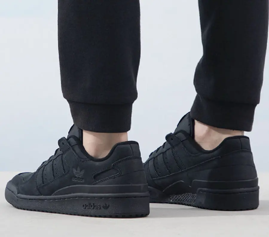 Giày Adidas Originals Forum Low Cl 'Black' ID0990 - Ảnh 4