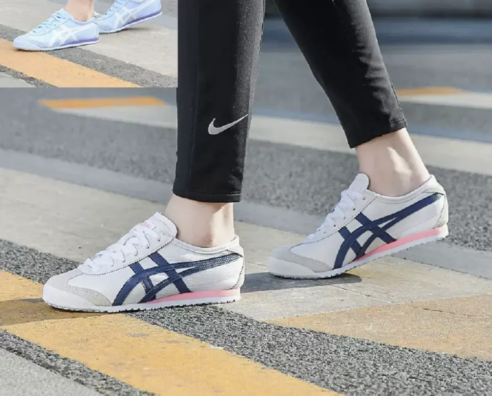 Alternative view of Giày Onitsuka Tiger Mexico 66 ‘White Blue’ 1182A078-104