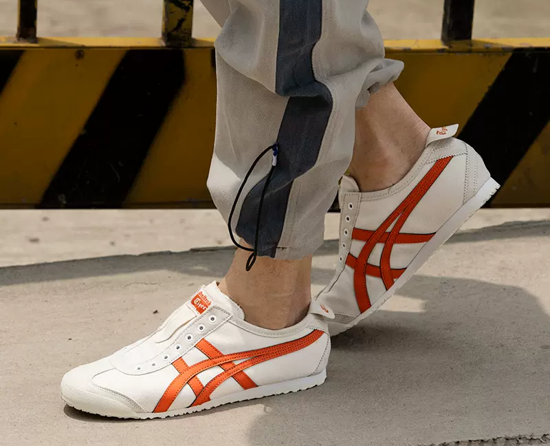 Giày Onitsuka Tiger Mexico 66 Slip-On 'Birch Orange' 1183A360-202 - Ảnh 5