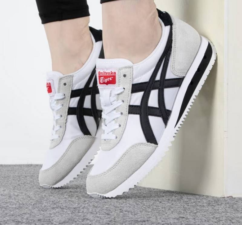 Giày Onitsuka Tiger New York 'White Black' 1183A205-101 - Ảnh 2
