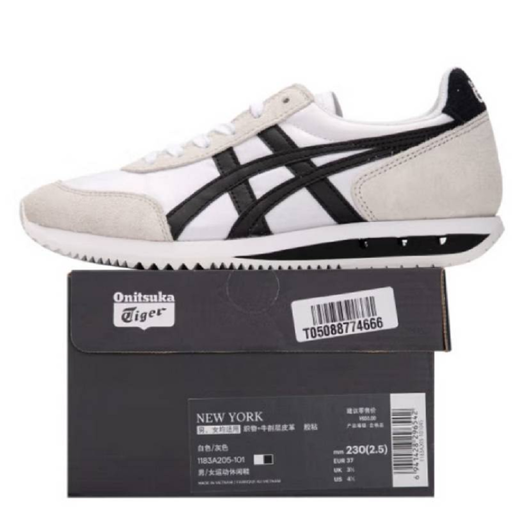 Giày Onitsuka Tiger New York 'White Black' 1183A205-101 - Ảnh 5