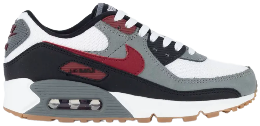 Giày Nike Air Max 90 'Grey Red' FB9658-100