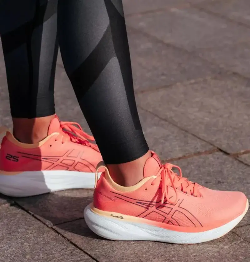 Alternative view of Giày Asics Gel-Nimbus 25 'Papaya Dusty Purple' 1012B356-700