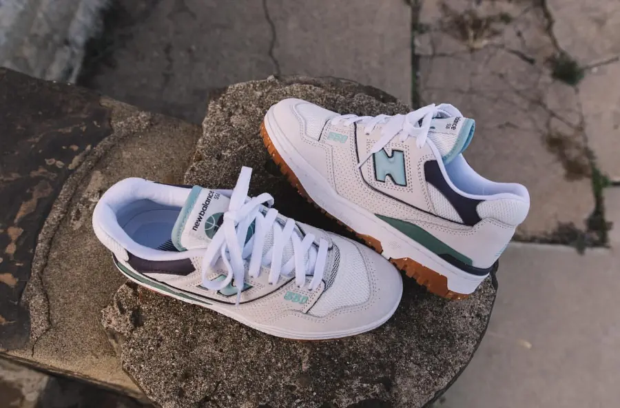 Alternative view of Giày New Balance 550 ‘Sea Salt Winter Fog’ BBW550NB