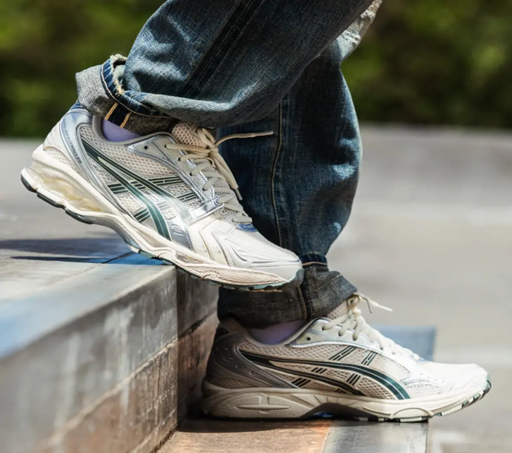 Alternative view of Giày Asics GEL-Kayano 14 Birch 'Dark Pewter' 1201A019-200