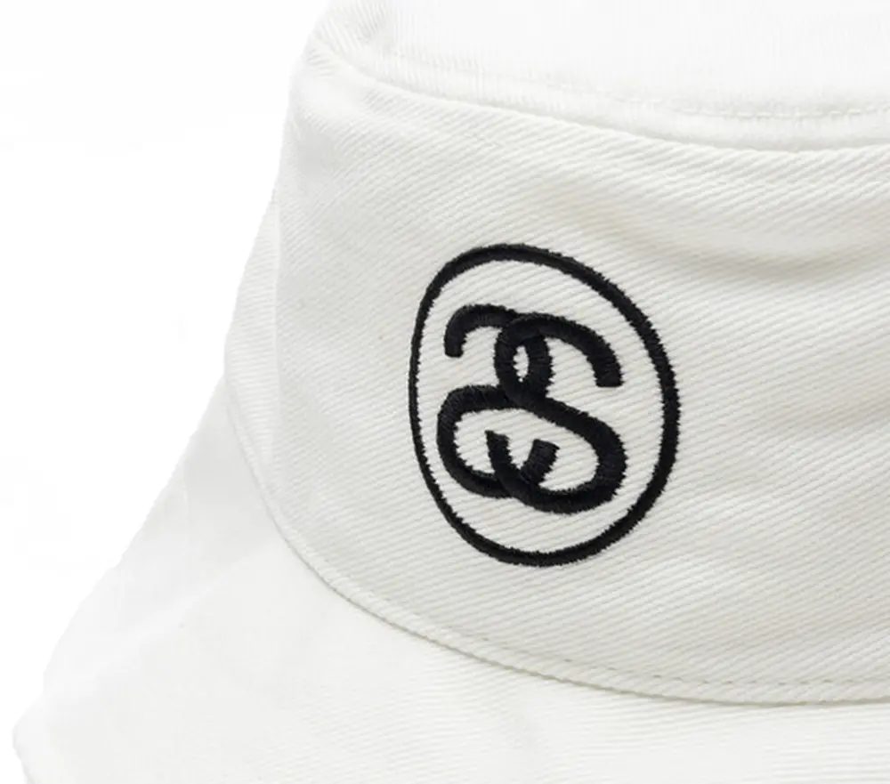 Alternative view of Mũ Stussy SS Link Deep Bucket Hat 'White' 1321105