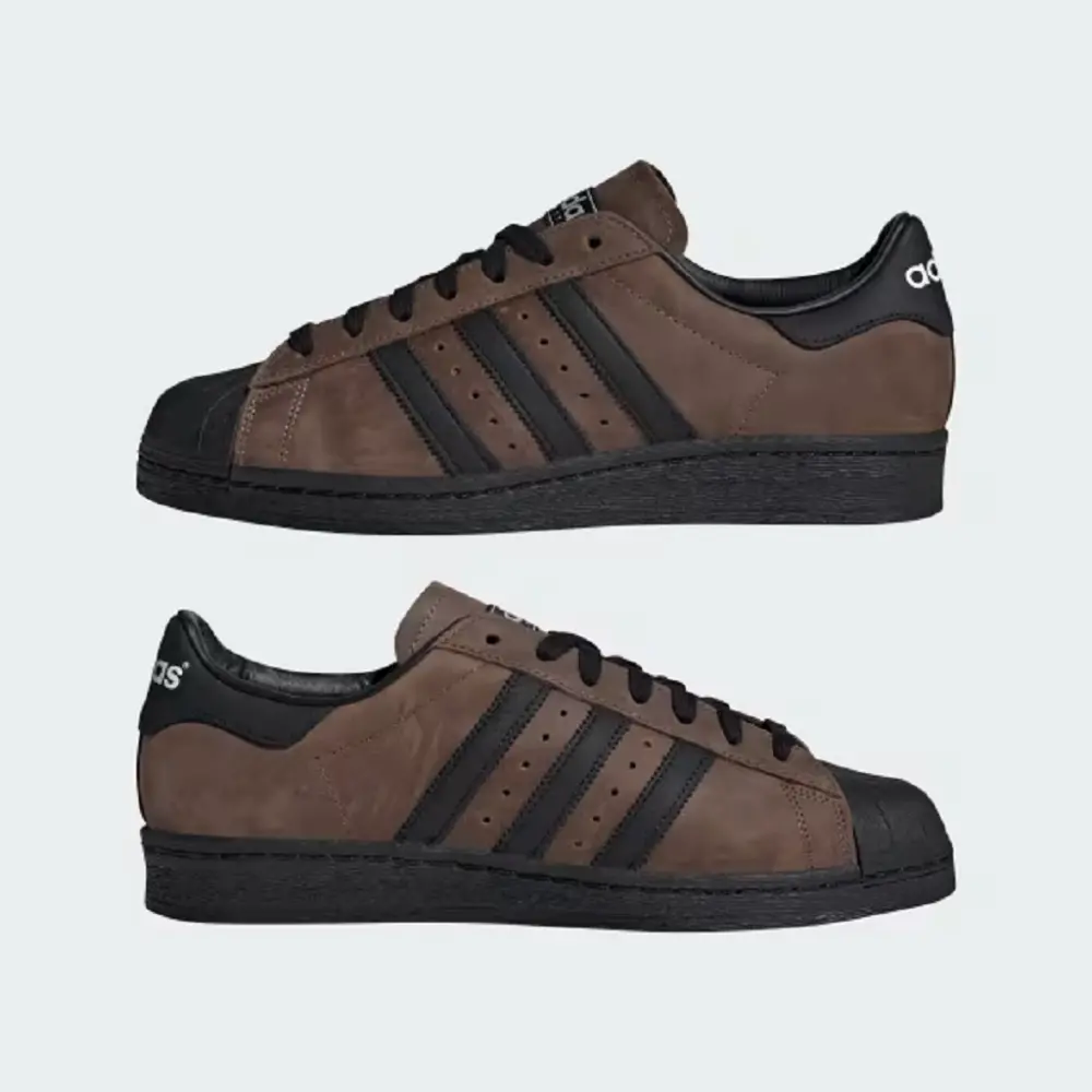 Giày Adidas Superstar 82 'Brown Black' IF9034 - Ảnh 4