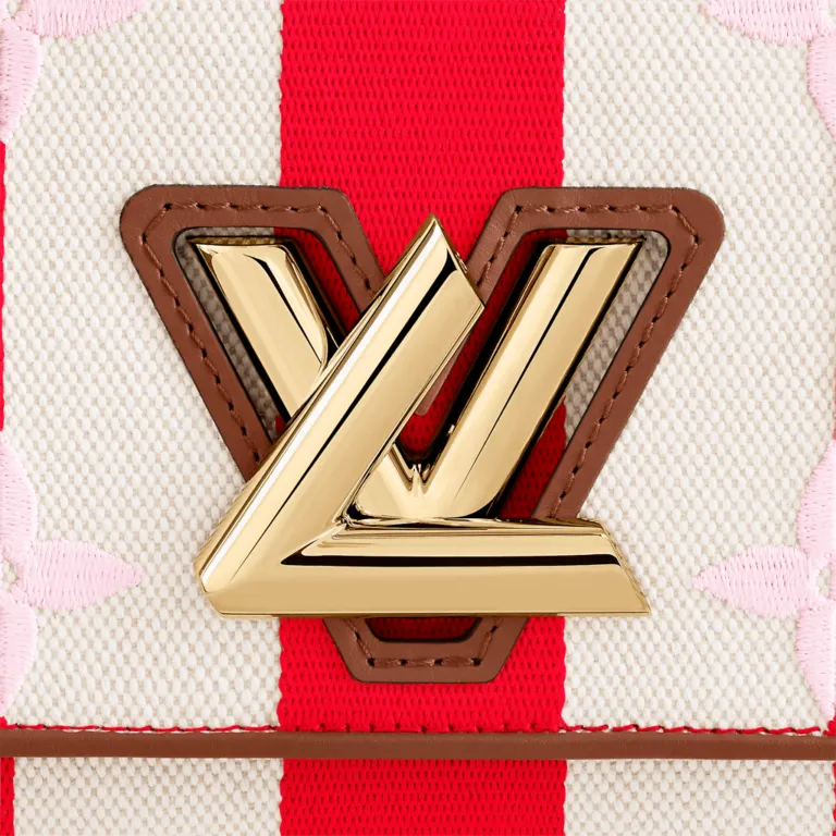 Túi Louis Vuitton Twist Pm Embroidered ‘Red’ M57722 - Ảnh 4