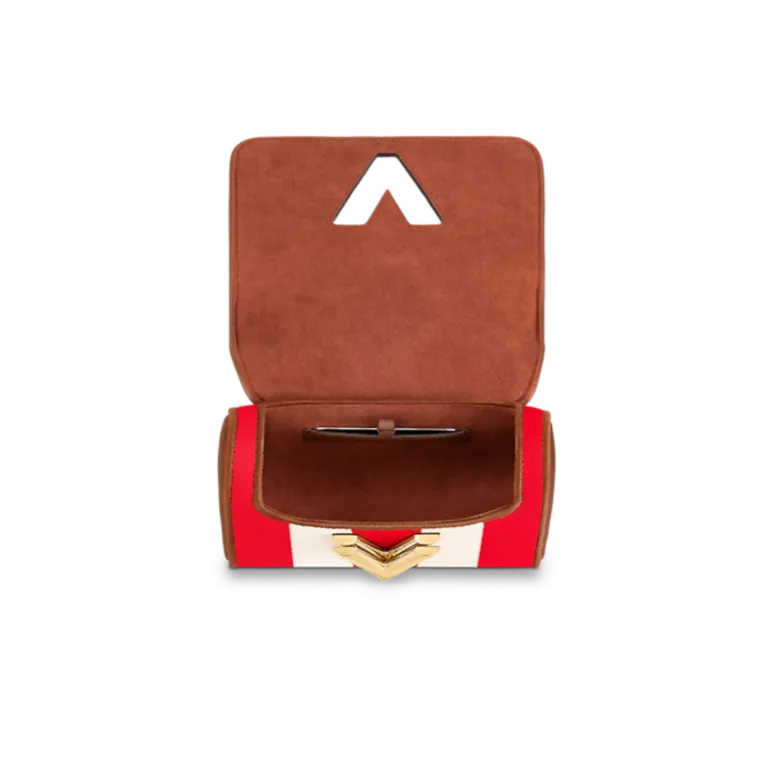 Túi Louis Vuitton Twist Pm Embroidered ‘Red’ M57722 - Ảnh 2