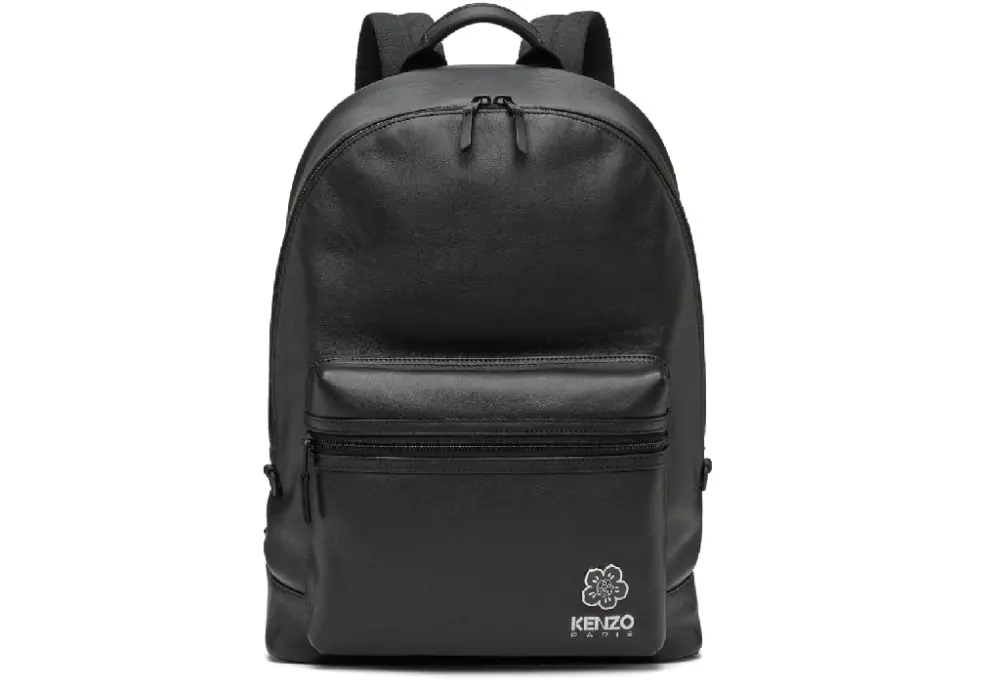 Balo Kenzo Boke Flower Crest Leather Backpack 'Black' FD65SA473L40-99