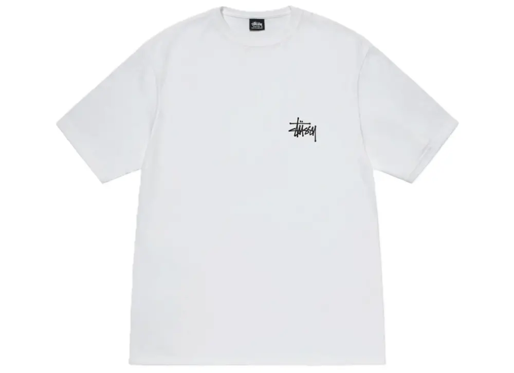 Áo Stussy Melted T-Shirt 'White' 1904900