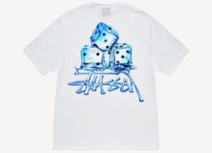 Alternative view of Áo Stussy Melted T-Shirt 'White' 1904900