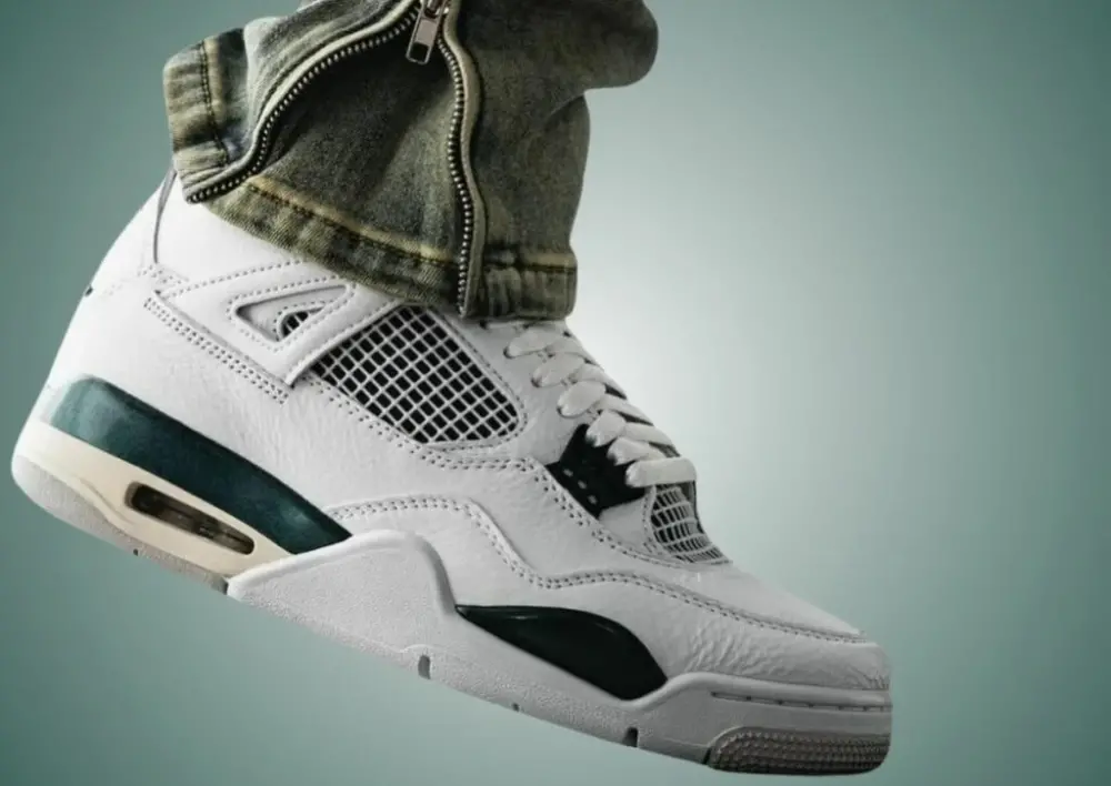 Giày Nike Air Jordan 4 Retro 'Oxidized Green' FQ8138-103 - Ảnh 3