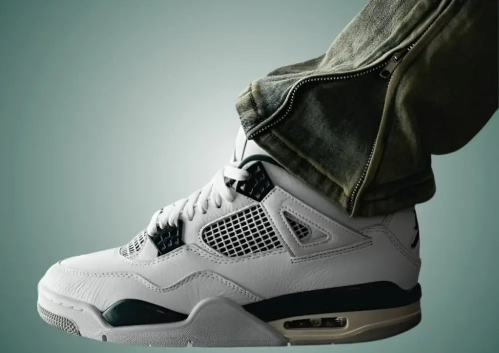 Giày Nike Air Jordan 4 Retro 'Oxidized Green' FQ8138-103 - Ảnh 4