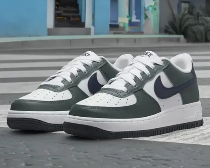 Giày Nike Air Force 1 GS 'Vintage Green Obsidian' HF5178-300 - Ảnh 6