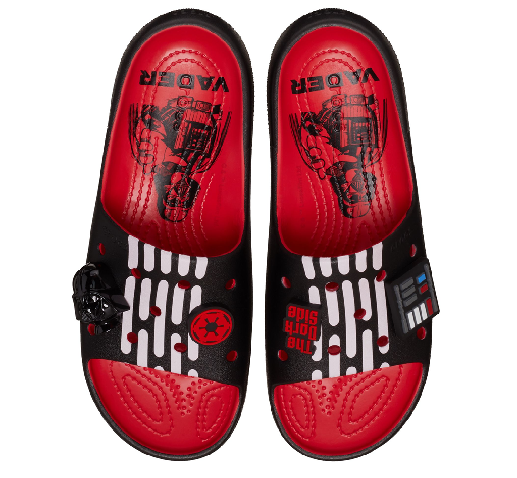 Dép Crocs Classic Slide 'Star Wars Darth Vader' 209829-6WC - Ảnh 3