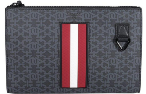 Ví Bally Makid ‘Black Red’ MAKID-06