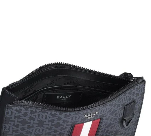 Ví Bally Makid ‘Black Red’ MAKID-06 - Ảnh 5