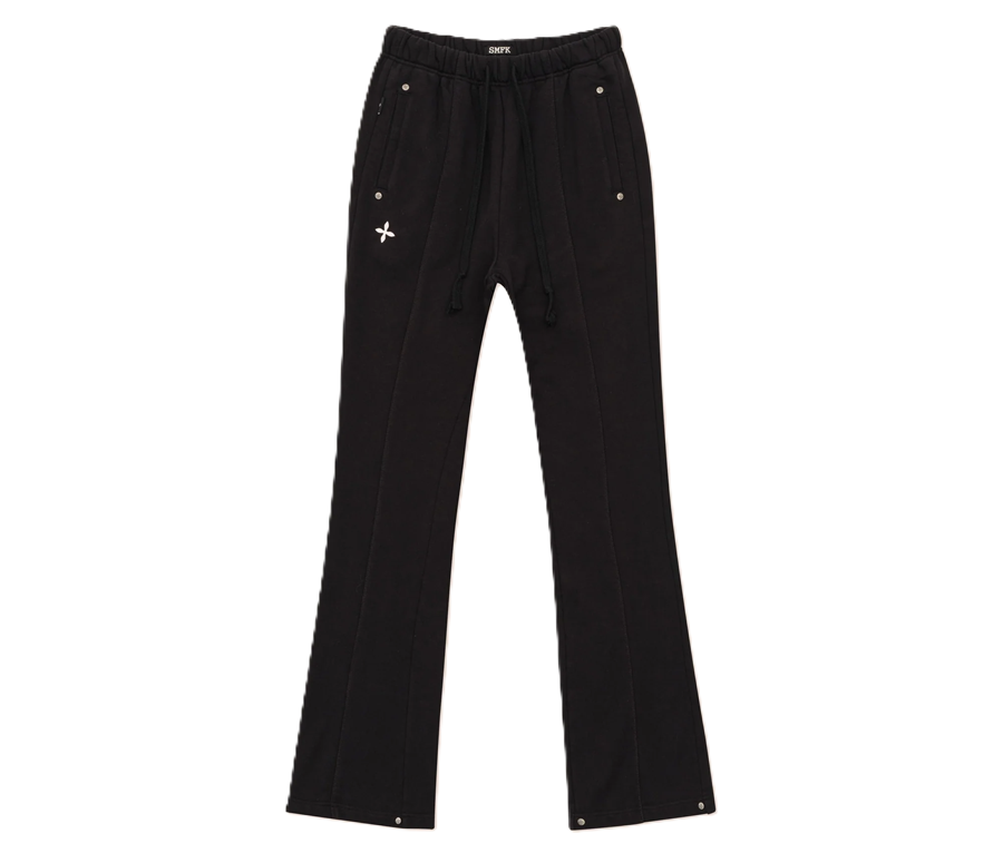 Quần Compass Classic Cross Flared Sweatpants 'Black' P0010B