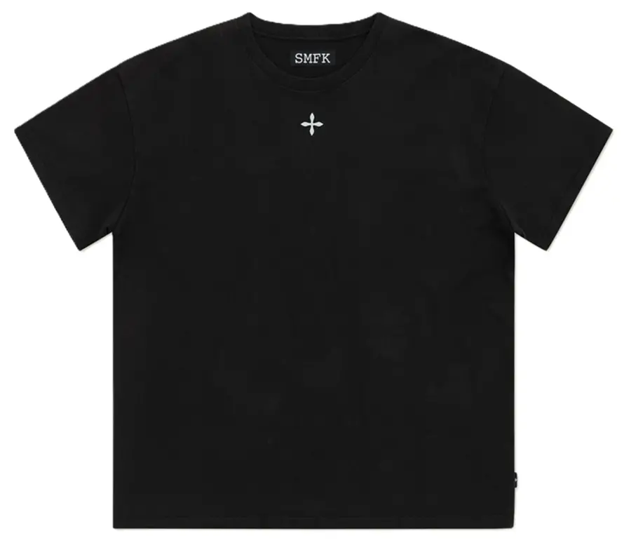 Áo SMFK Compass Cross Classic Oversized Tee 'Black' CT004B1