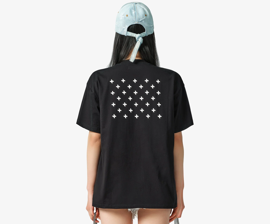 Áo SMFK Compass Crucifixion 'Black' Tee CT001BB - Ảnh 4