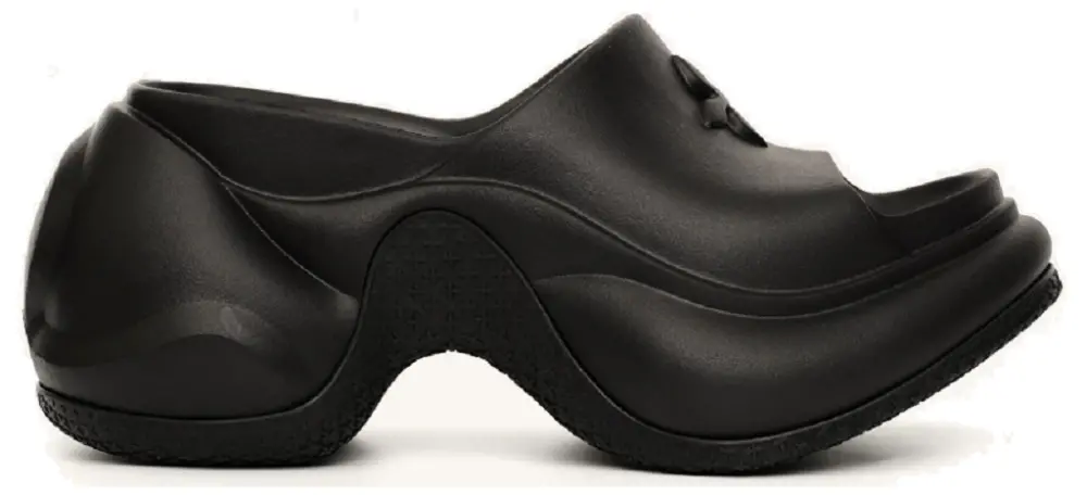 Dép SMFK Compass Wave High-Heel Bumper 'Black' SL002B1