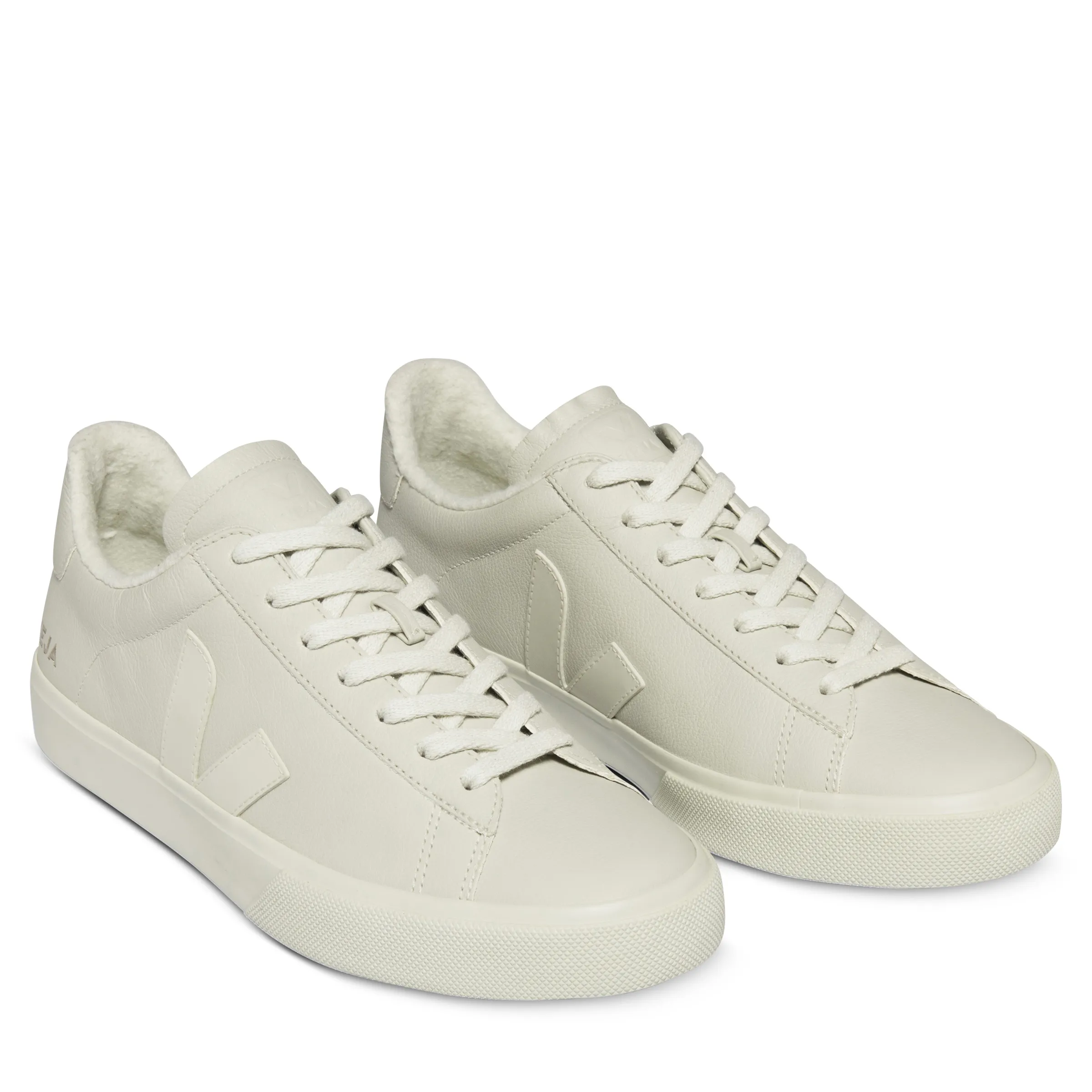 Giày Veja Campo Chromefree Leather Winter 'Cream' CW0503328A - Ảnh 3