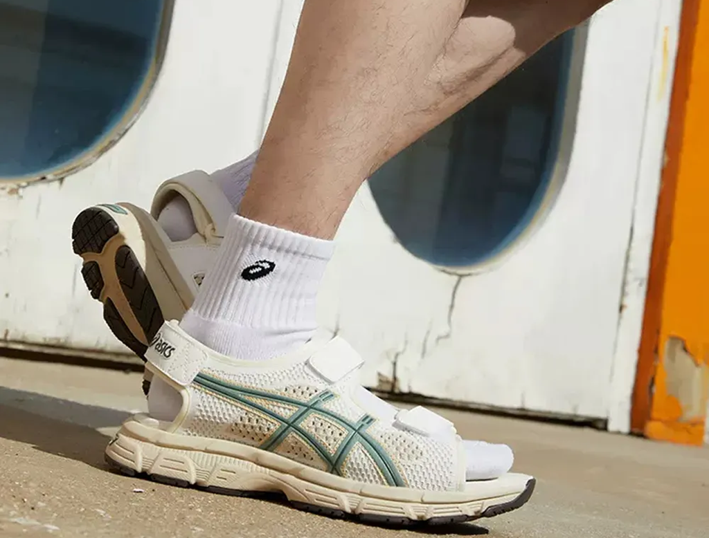 Dép Asics Kahana Sandals 'White' 1203A406-100 - Ảnh 4