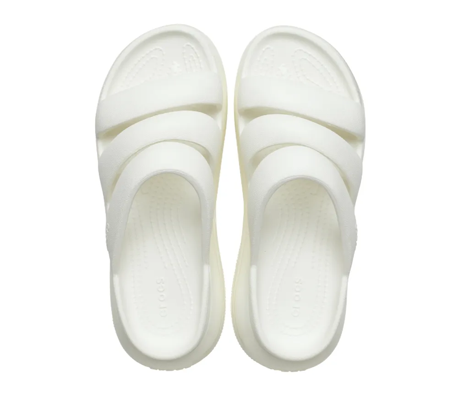 Dép Crocs Mega Crush 'Triple White' 209842-0WV - Ảnh 3