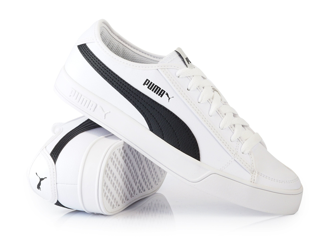 Giày Puma Smash V2 Vulc SL 'White Black' 367308-02 - Ảnh 2